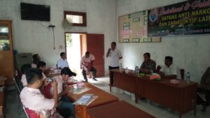 Sosialisasi dan Pelatihan Satgas Anti Narkoba dan Zat Adiktif Lainnya Kepada Masyarakat Gampong Kota Palak