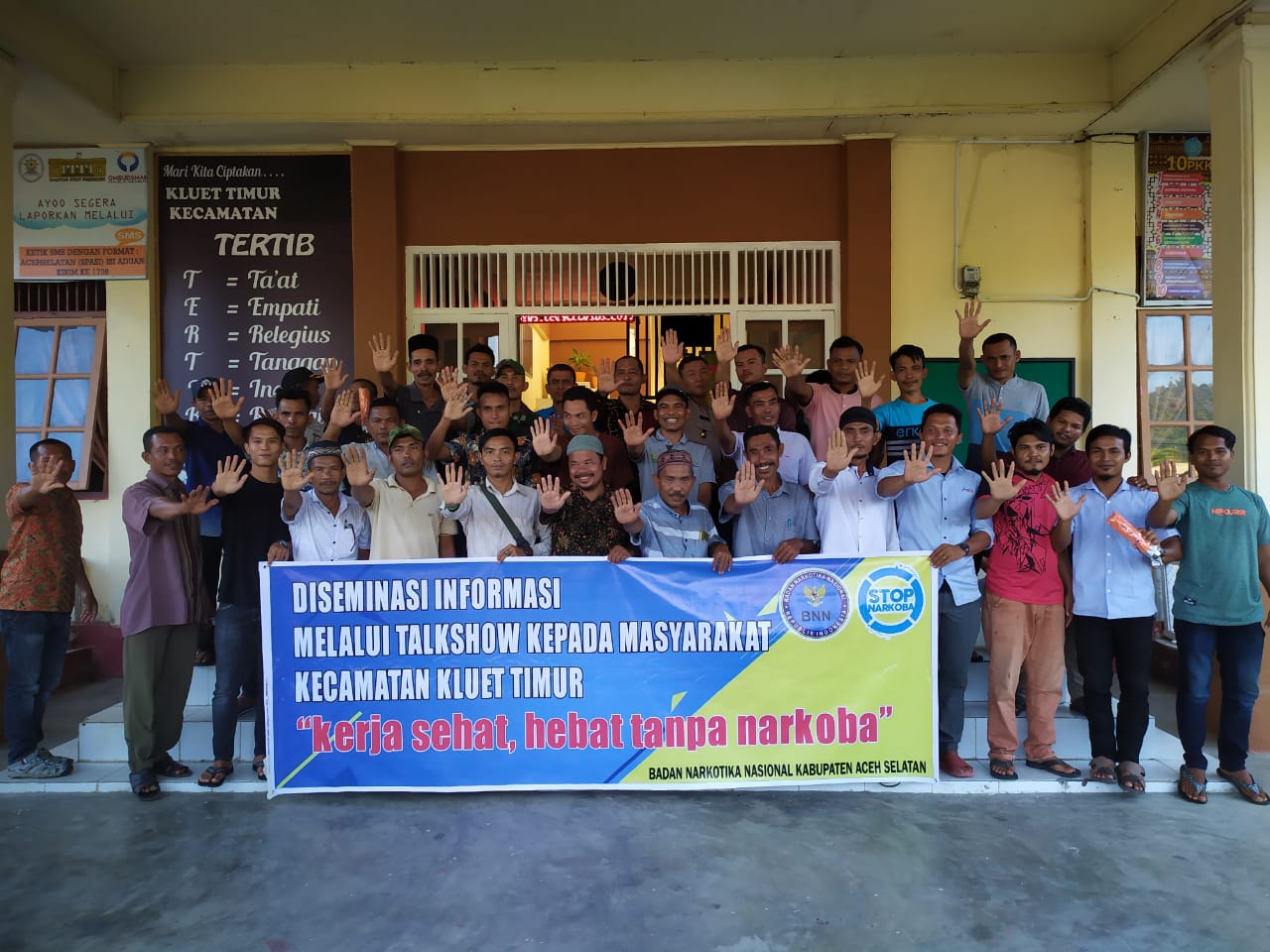 Masyarakat Kluet Timur Berperan Aktif Melawan Narkoba