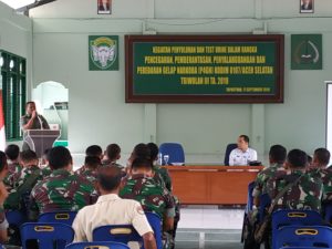 UPAYA P4GN DI LINGKUNGAN KODIM 0107/Aceh Selatan