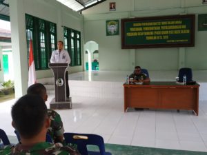 UPAYA P4GN DI LINGKUNGAN KODIM 0107/Aceh Selatan
