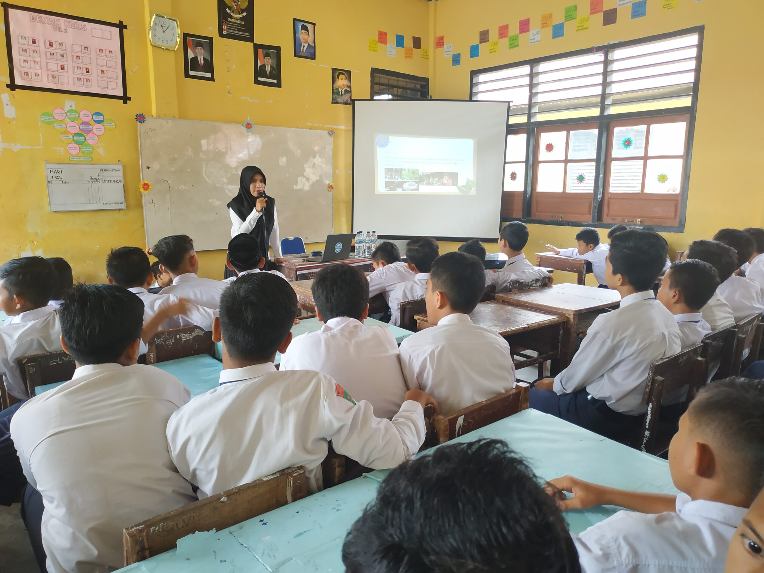 Diseminasi Informasi P4GN kepada Pelajar di MTsN Kluet Utara Diseminasi Informasi P4GN kepada Pelajar di MTsN Kluet Utara