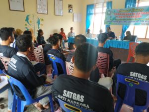 Semangat Berantas Narkoba... Gampong Padang Bakau melakukan Pelatihan Satgas Anti Narkoba