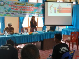 Semangat Berantas Narkoba... Gampong Padang Bakau melakukan Pelatihan Satgas Anti Narkoba