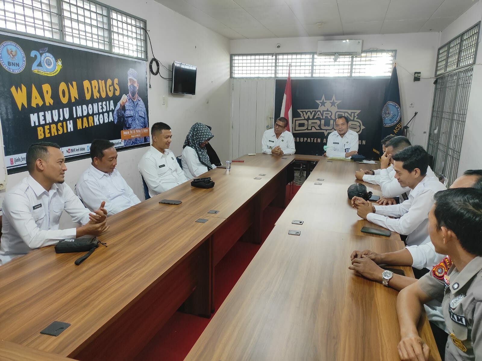 Mendadak Seluruh Personil BNNK Aceh Selatan di Periksa